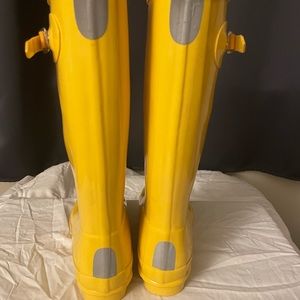 Hunter tall rain boots